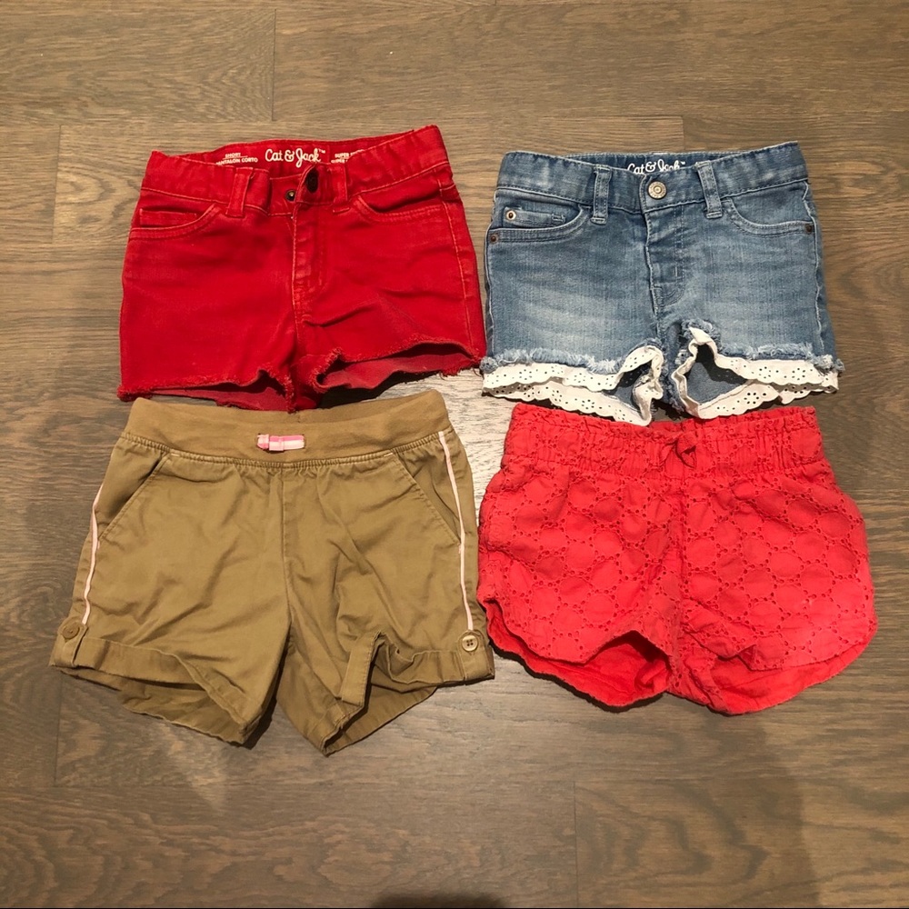 Toddler shorts (4pcs), Size 3T